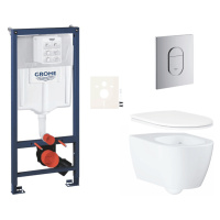 Závesný wc set do ľahkých stien / predstenová montáž Grohe Essence SIKOGRSESA