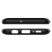 Apple iPhone SE (2020) / SE (2022), silikónové puzdro, Spigen Rugged Armor, karbónový vzor, čier