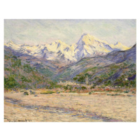 Obraz - reprodukcia 70x55 cm Valley of the Nervia, Claude Monet – Fedkolor