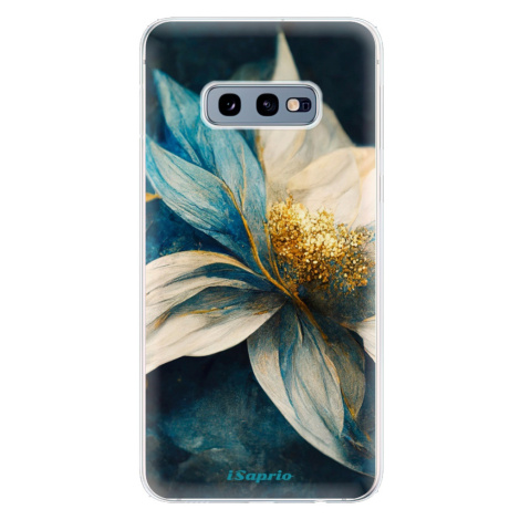 Odolné silikónové puzdro iSaprio - Blue Petals - Samsung Galaxy S10e