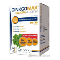 GinkgoMAX Bacopa+Lecitin DaVinci Academia 90+30 tabliet