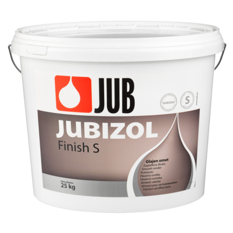 JUBIZOL Finish S - siloxanová dekoratívna hladená omietka 25 kg zr. 1mm - biely