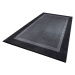 AKCE: 160x230 cm Kusový koberec Basic 105486 Black - 160x230 cm Hanse Home Collection koberce