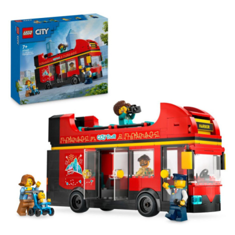Červené stavebnice lego