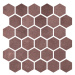 Mozaika Cir Materia Prima jewel hexagon 27x27 cm lesk 1069913