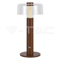 LED stolová lampa 1800 mAh batéria 150*300 3v1 Morandi 4 VT-1049 (V-TAC)