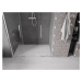 MEXEN/S - Velar Duo posuvné sprchové dvere 160, transparent, chróm 871-160-000-02-01