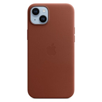 Kryt iPhone 14 Plus Leather Case with MagSafe - Umber (MPPD3ZM/A)