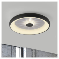 Stropné svietidlo Vertigo LED, CCT, Ø 61,5 cm, čierne