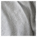 Bielo-čierne ľanové obliečky 220x200 cm - Linen Tales