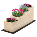 Poschodový záhon ZP07 30x120 cm - borovica Výška: 54 cm