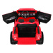 mamido Detské elektrické autíčko jeep Mighty 4x4 červené