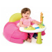 Smoby detské kreslo a didaktický stôl Cotoons 110203 ružové