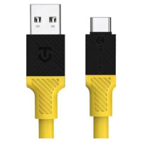 Tactical Fat Man, USB-A na USB-C, 1m, žltý