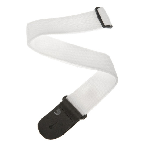 D'Addario Polypropylene Guitar Strap White