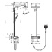 Hansgrohe Raindance Select E, Showerpipe 300 2jet EcoSmart 9 l/min s termostatom ShowerTablet Se