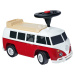 Odrážadlo minibus so zvukom Baby Volkswagen T1 BIG s reálnym dizajnom a odkladacím priečinkom od