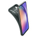 Samsung Galaxy A54 5G SM-A546B, silikónové puzdro, Spigen Liquid Air, trojuholníkový vzor, tmavo