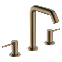 Umývadlová batéria Hansgrohe Tecturis S s clic-clac kartáčovaný bronz 73330140