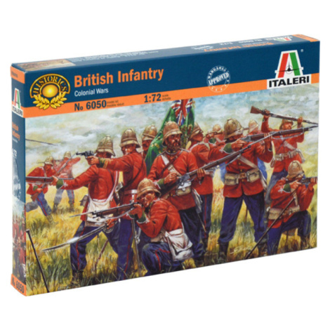 Model Kit figurky 6050 - ZULU WARS - BRITISH INFANTRY (1:72)