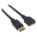 PremiumCord DisplayPort predlžovací kábel M/F 1m