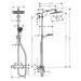 HANSGROHE - Crometta Sprchová súprava E 240 Showerpipe s termostatom, chróm 27271000
