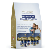 INCA COLLAGEN Trojmesačná kolagénová kúra + vitamín C&D set