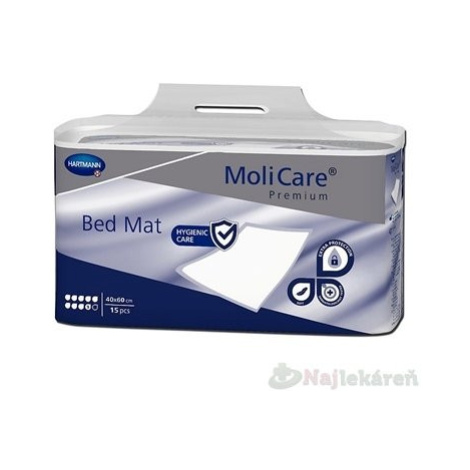 MoliCare Premium Bed Mat 9 kvapiek hygienické podložky 40x60cm, 15ks