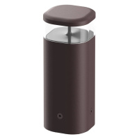 FLOS Pointbreak Bollard 2, 2 700K tmavohnedá 30 cm