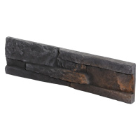 Obklad Stones Patan black 38,5x10 cm reliéfny PATANBK