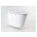 LaVilla WC misa závesná COMO kapotovaná rimless - set vrátane sedátka SLIM s automatickým sklápa