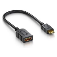 PremiumCord Flexi adaptér HDMI Typ A F - mini HDMI Typ C M