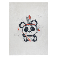 Detský kusový koberec Bambino 1129 Panda cream Rozmery kobercov: 160x220