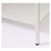 Biela kovová vitrína 88x132 cm Carmel – Unique Furniture