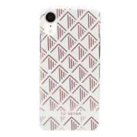 Plastové puzdro na Apple iPhone XR SoSeven Fashion Paris Triangle biele