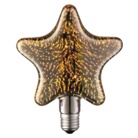 Lucande LED žiarovka E27 hviezda 4W 3D ohňostroj