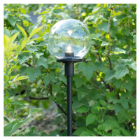 Záhradné 24 LED svetlo na cestu Sphere s guľovým tienidlom