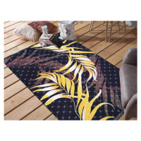 DY Čierny kvetovaný koberec Amaran Rozmer: 180x280 cm