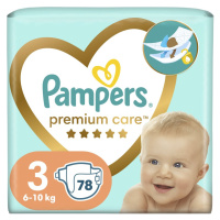 PAMPERS Plienky jednorázové Premium Care veľ. 3 (78 ks) 6-10 kg
