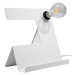 Biela stolová lampa (výška 24 cm) Gabriel – Nice Lamps