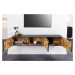 LuxD Dizajnový závesný TV stolík Gavrilla 160 cm čierne mango