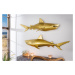 Nástenná dekorácia žralok DAKENTA Dekorhome L´avé,Nástenná dekorácia žralok DAKENTA Dekorhome L´