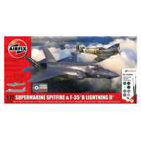 Gift Set letadlo A50190 - 'Then and Now' Spitfire Mk.Vc & F-35B Lightning II (1:72)