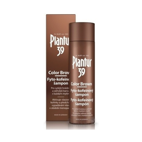 PLANTUR 39 Color brown fyto-kofeínový šampón 250 ml