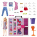 Mattel Barbie módny šatník snov s bábikou 30 cm