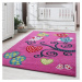 Kusový koberec Kids 420 lila Rozmery koberca: 160x230