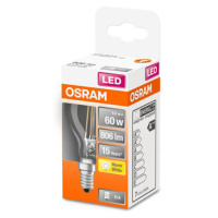 OSRAM LED žiarovka E14 Classic P 5,5 W 2 700K číra