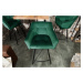 Barová stolička LADON Dekorhome Zelená,Barová stolička LADON Dekorhome Zelená