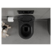 MEXEN/S - Carmen Závesná WC misa vrátane sedátka s slow-slim, z duroplastu, čierna matná 3088018