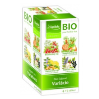 APOTHEKE Bio Čajové variácie  (4 druhy) vrecúška 20 ks